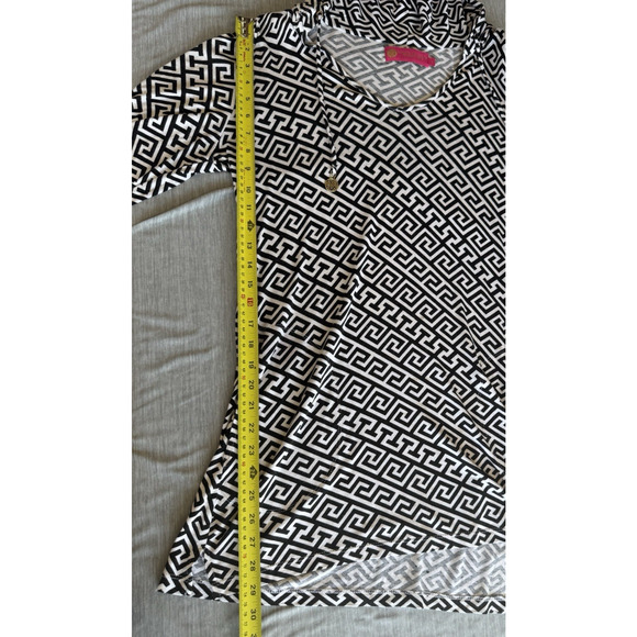 Macbeth Collection Margaret Josephs Womens Coverup Tunic Size L Resort Beach - Picture 13 of 13